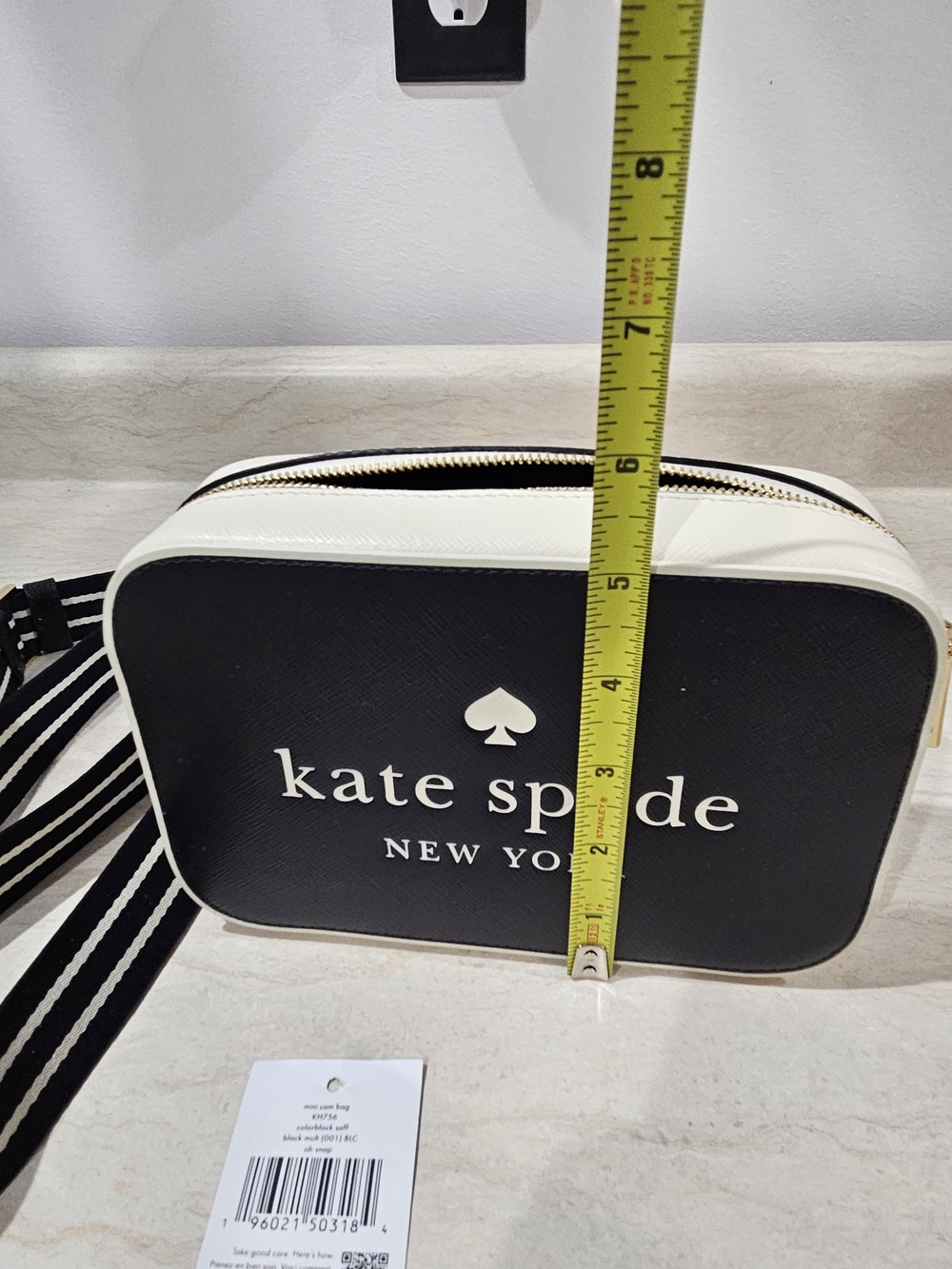 Kate Spade New York Black and White Crossbody Bag - Picture 9 of 10